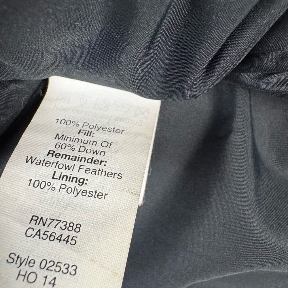 J.Crew Herringbone Down Puffer Vest size S - Picture 8 of 8